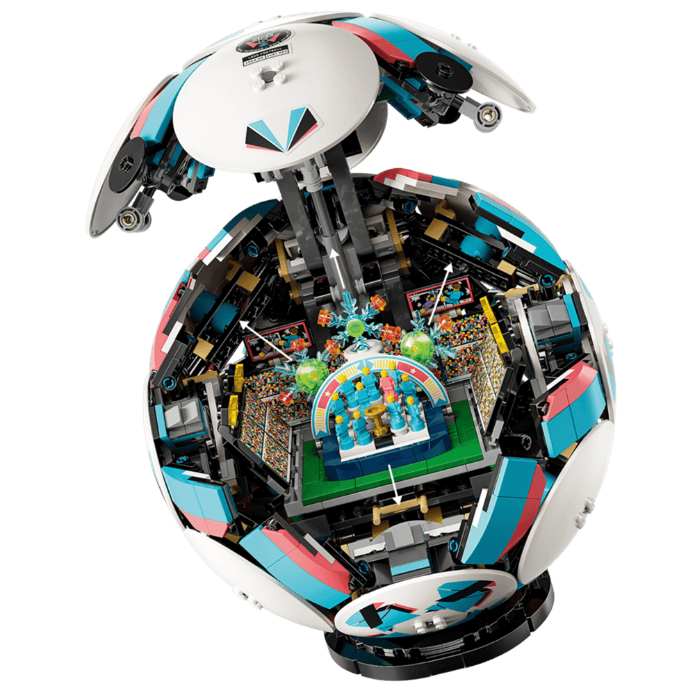 ასაწყობი კონსტრუქცია Lego 43019 Editions, Soccer Ball, Prefabricated Construction