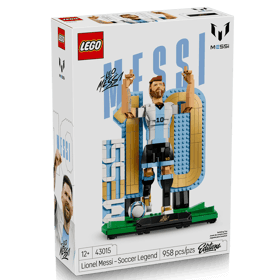 ასაწყობი კონსტრუქცია Lego 43015 Editions, Lionel Messi – Soccer Legend, Prefabricated Construction