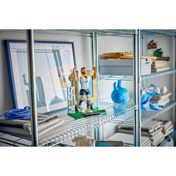 ასაწყობი კონსტრუქცია Lego 43015 Editions, Lionel Messi – Soccer Legend, Prefabricated Construction