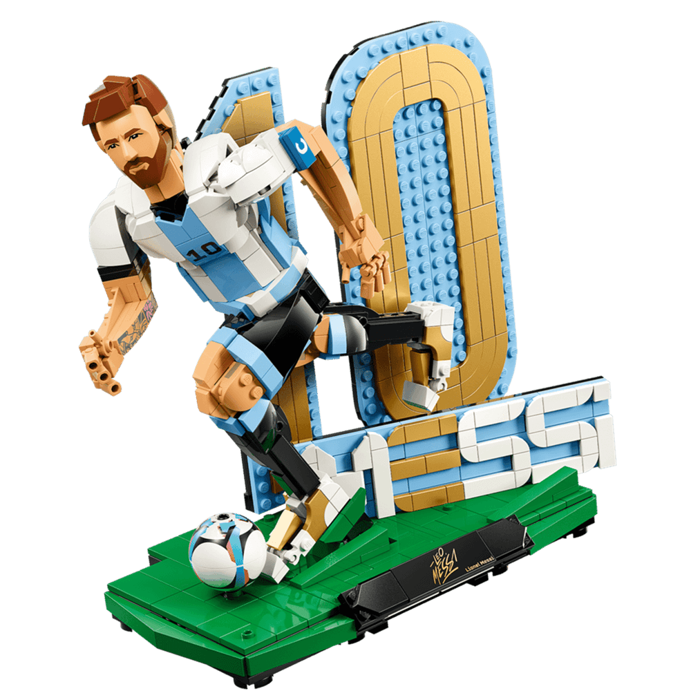 Prefabricated Construction Lego 43015 Editions, Lionel Messi – Soccer Legend