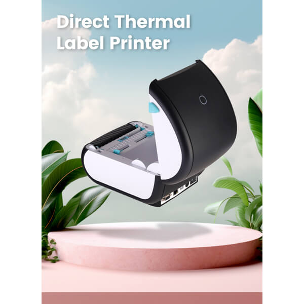 თერმო პრინტერი Sunlux Label Printer LP200, USB, Serial, LAN, Thermal Printer, Black
