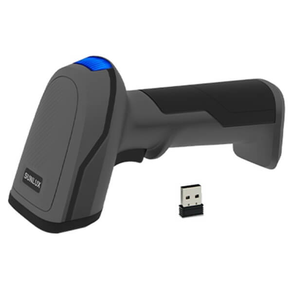 ბარკოდის სკანერი Sunlux XL-9621D, 2D, Bluetooth, USB, USB-VCP, Barcode Scanner, Black