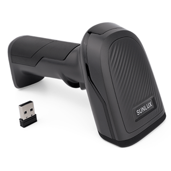 ბარკოდის სკანერი Sunlux XL-9621D, 2D, Bluetooth, USB, USB-VCP, Barcode Scanner, Black