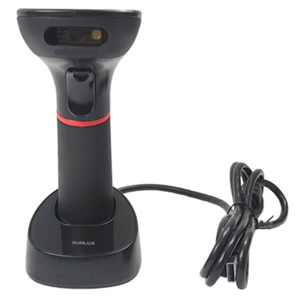 ბარკოდის სკანერი Sunlux XL-9610, 2D, Bluetooth, USB, USB-VCP, Barcode Scanner, Black