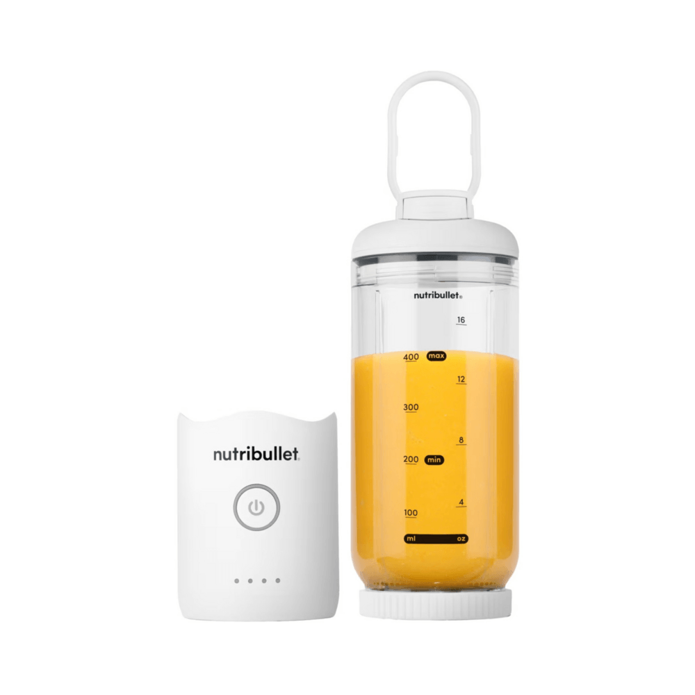 ბლენდერი NutriBullet NBP013W FLEX PORT, 100W, 400ML, Blender, White