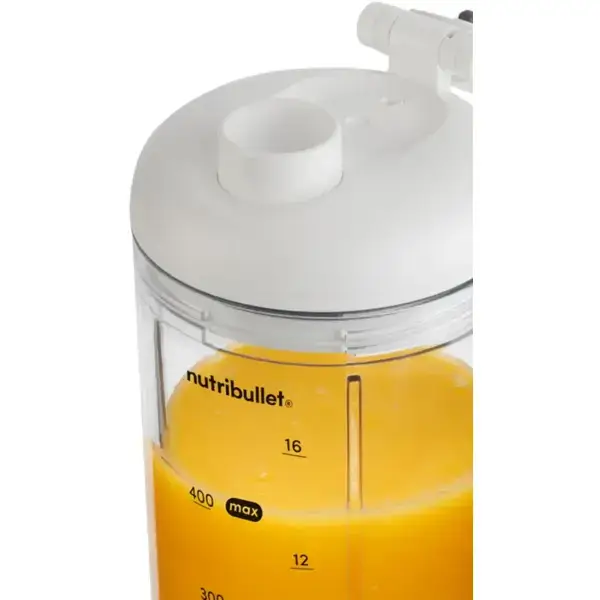 ბლენდერი NutriBullet NBP013W FLEX PORT, 100W, 400ML, Blender, White