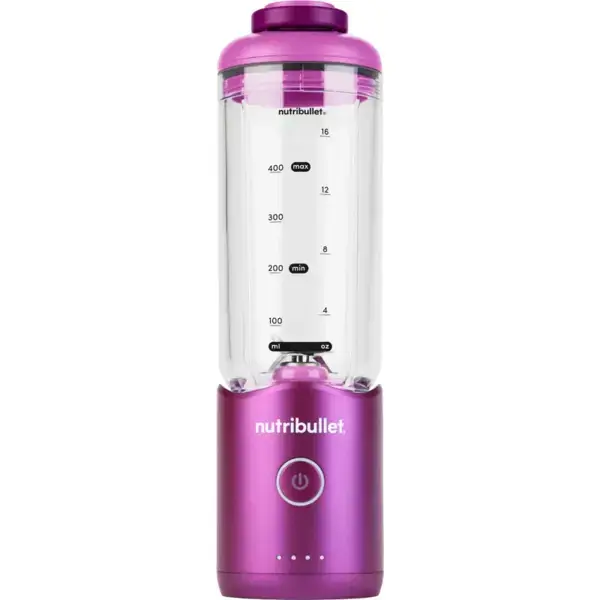 ბლენდერი NutriBullet NBP013VT FLEX PORT, 100W, 400ML, Blender, Purple