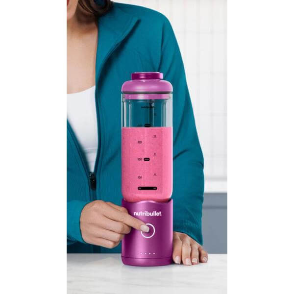 ბლენდერი NutriBullet NBP013VT FLEX PORT, 100W, 400ML, Blender, Purple