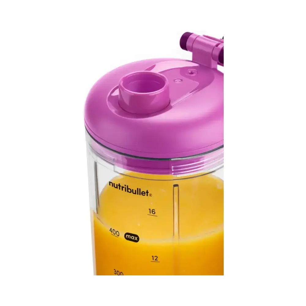 Blender NutriBullet NBP013VT FLEX PORT, 100W, 400ML, Purple
