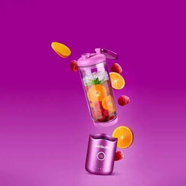 ბლენდერი NutriBullet NBP013VT FLEX PORT, 100W, 400ML, Blender, Purple