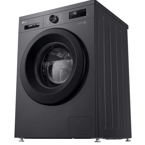 სარეცხი მანქანა LG F4Y1TYP6J.AMBQME3, 8Kg, 1200Rpm, 75dB, Washing Machine, Middle Black