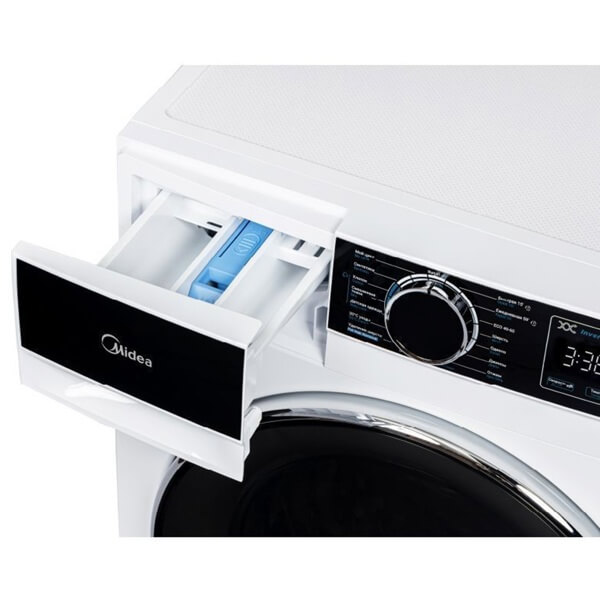 სარეცხი მანქანა Midea MFA01W70B/W, 7Kg, A+++, 1200Rpm, 80Db, Washing Machine, White