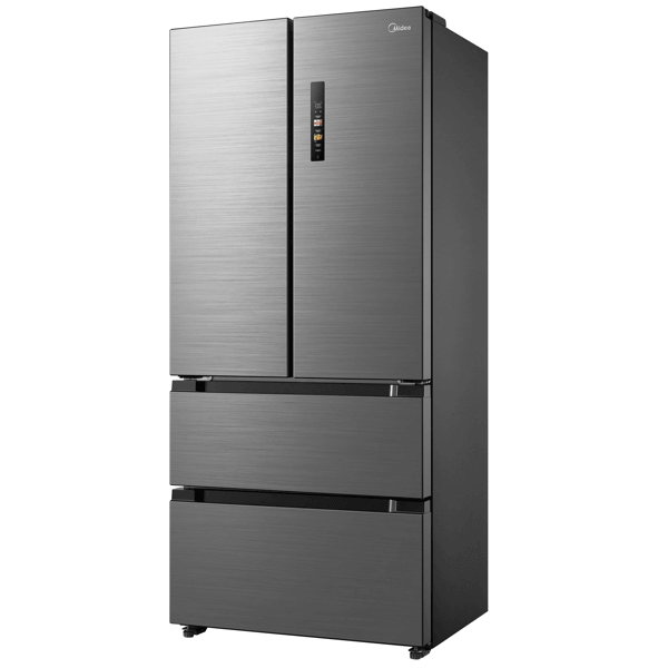 მაცივარი Midea MDRF692FIE46, 516L, E, 35DB, No Frost, Refrigerator, Inox