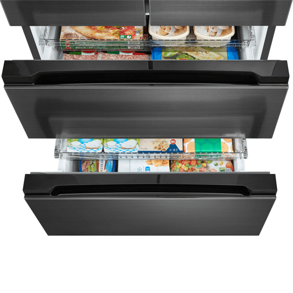 მაცივარი Midea MDRF692FIE46, 516L, E, 35DB, No Frost, Refrigerator, Inox