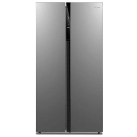 მაცივარი Midea MERS530FGE02, 548L, E, 35DB, No Frost, Refrigerator, Silver