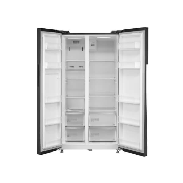 მაცივარი Midea MERS530FGE02, 548L, E, 35DB, No Frost, Refrigerator, Silver