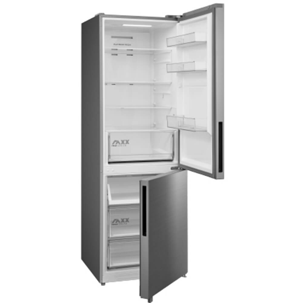 მაცივარი Midea MDRB548MME46, 401L, E, 35DB, No Frost, Refrigerator, Inox