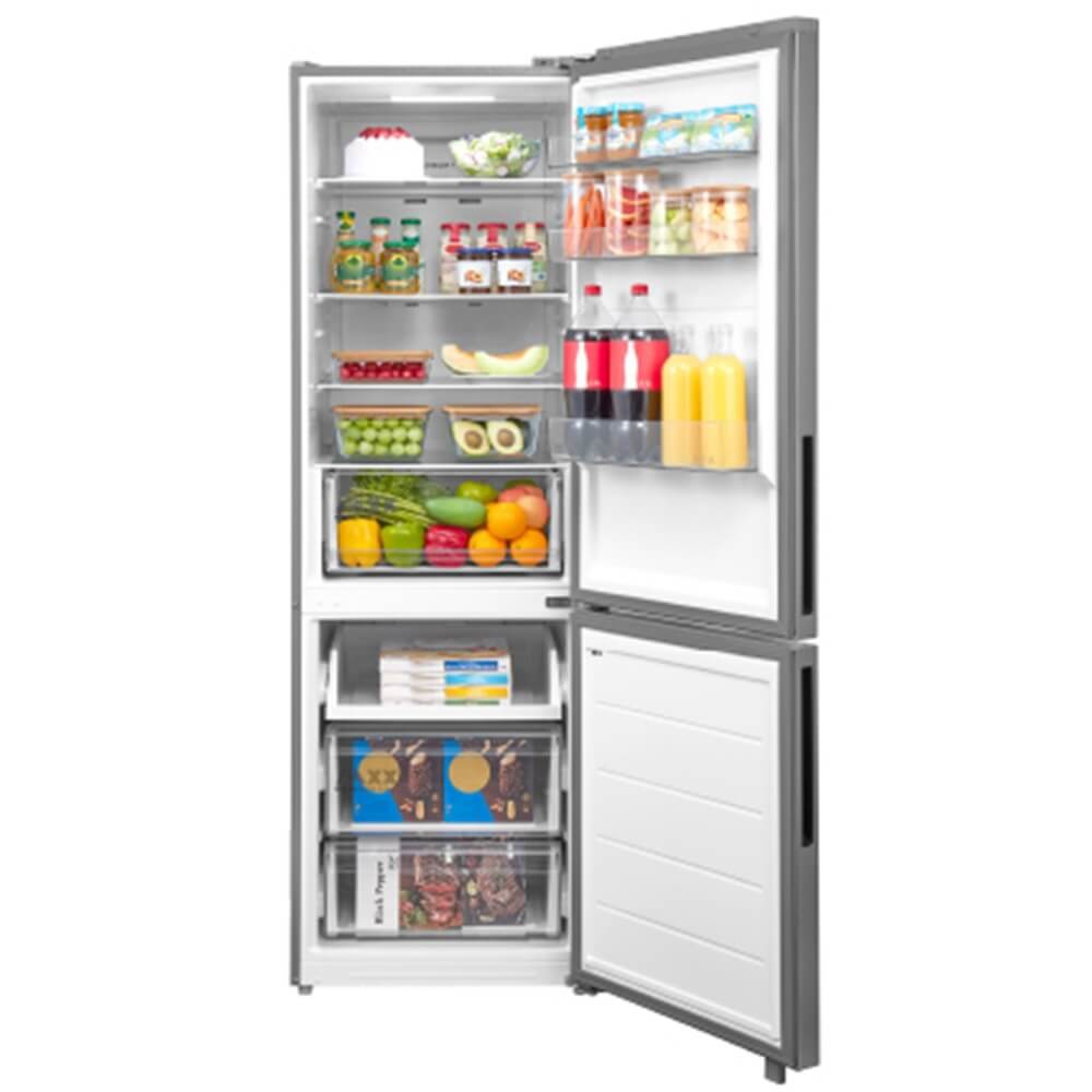 მაცივარი Midea MDRB548MME46, 401L, E, 35DB, No Frost, Refrigerator, Inox