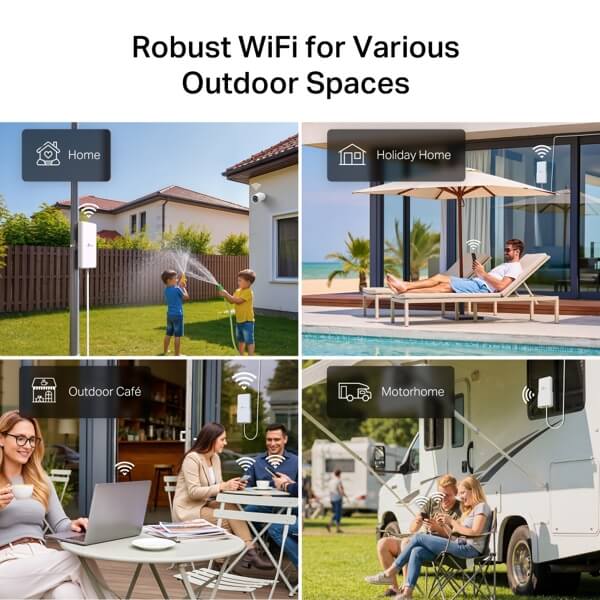 5G Router TP-Link ARCHER NX500-OUTDOOR, 2402Mbps, White