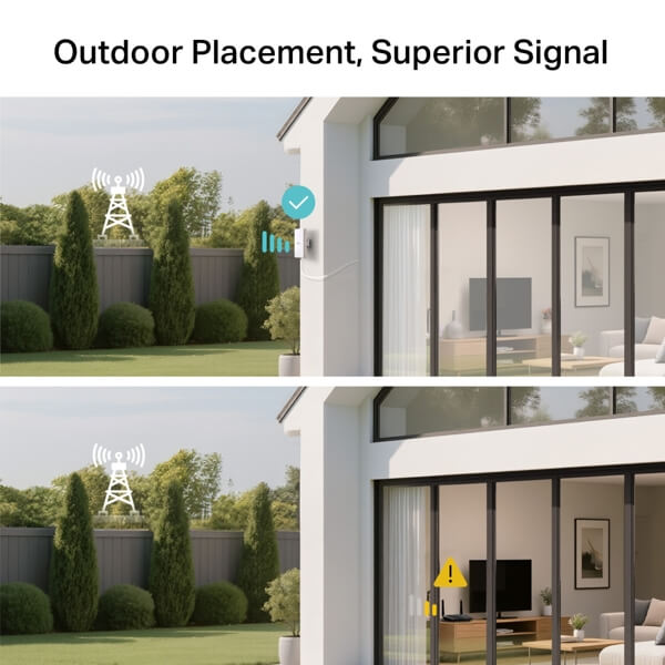 5G Router TP-Link ARCHER NX500-OUTDOOR, 2402Mbps, White