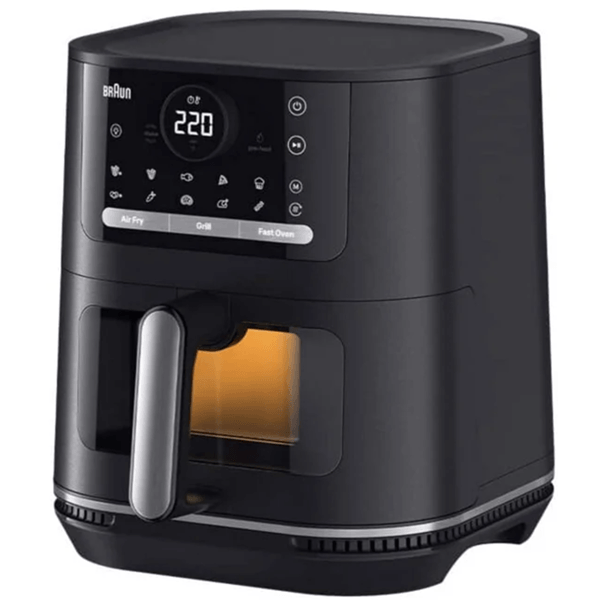 Air Fryer Braun HF5075IBK MultiFry 5, 2000W, 6L, Black