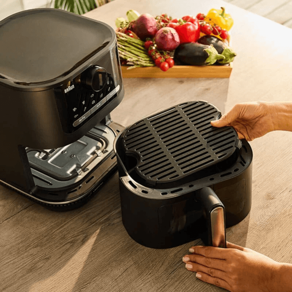 Air Fryer Braun HF5075IBK MultiFry 5, 2000W, 6L, Black
