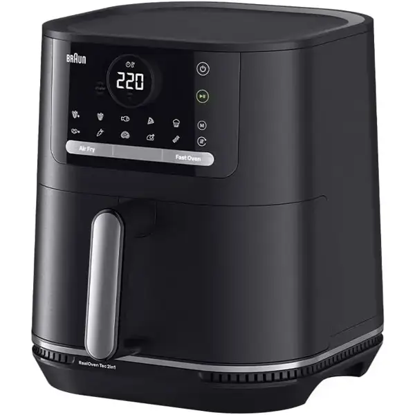 აეროგრილი Braun HF5054IBK MultiFry 5, 2000W, 6L, Air Fryer, Black