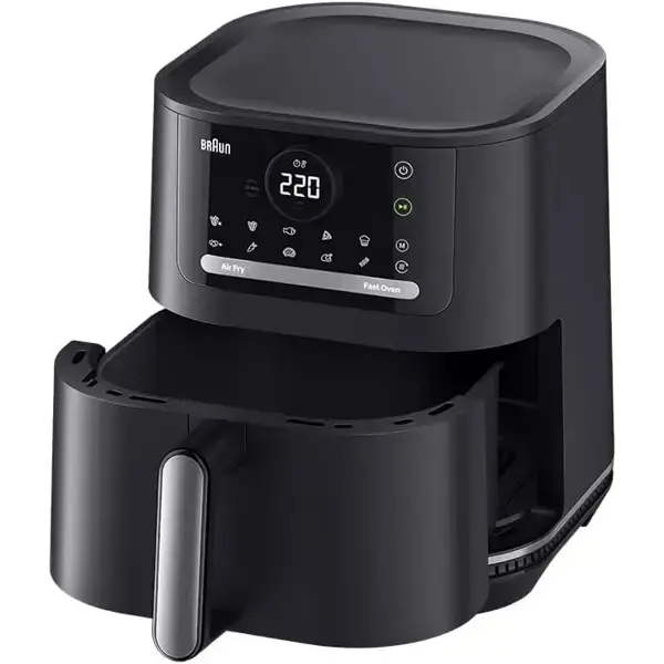 აეროგრილი Braun HF5054IBK MultiFry 5, 2000W, 6L, Air Fryer, Black