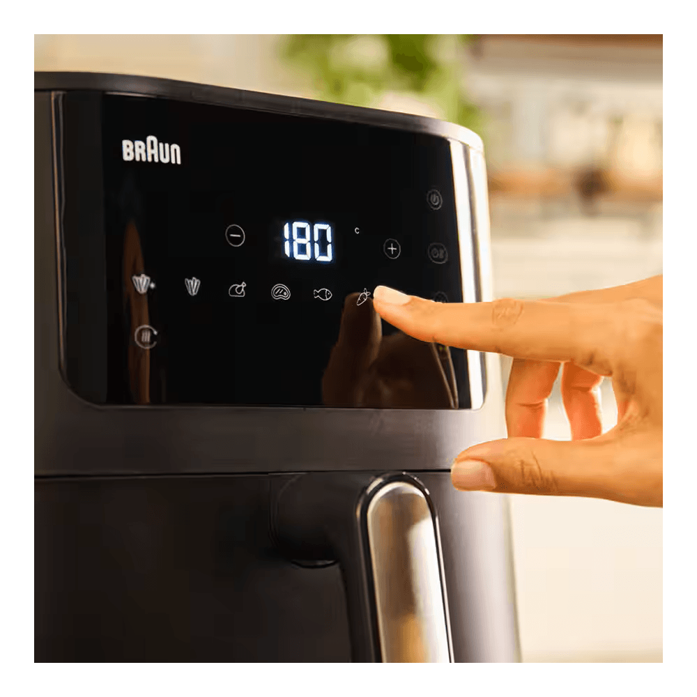 Air Fryer Braun HF5034IBK MultiFry 5, 1700W, 6L, Black