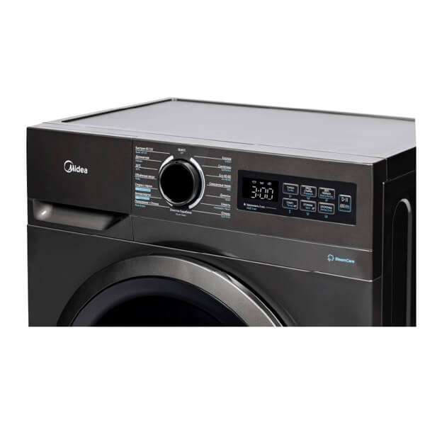 Washing Machine Midea MF01610US40/T, 6Kg, 1000Rpm, 79dB, A+, Titanium