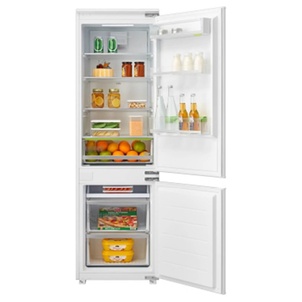 ჩასაშენებელი მაცივარი Midea MDRE353FGE01, E, 248L, 35dB, Built-in Refrigerator, White