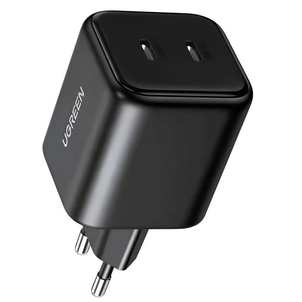 GaN Fast Charger UGREEN X526 (65058), 45W, Dual Type-C, Black