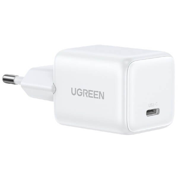 GaN Fast Charger UGREEN X513 (65009), 30W, Type-C, White