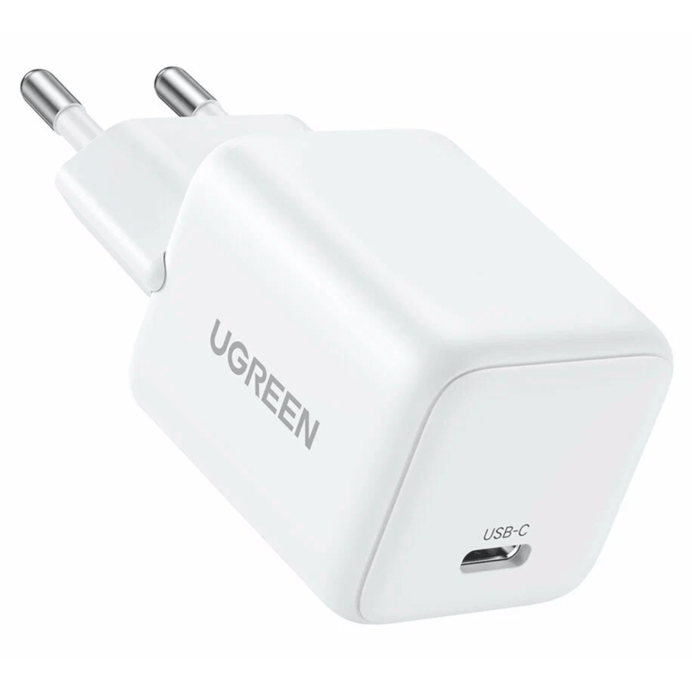 მობილურის დამტენი UGREEN X512 (55554), 20W, Type-C GaN Fast Charger, White