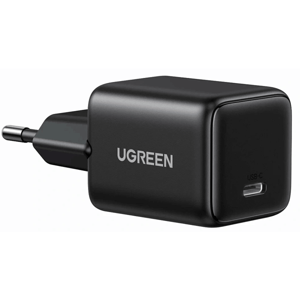 GaN Fast Charger UGREEN X512 (55553), 20W, Type-C, Black