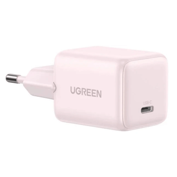 GaN Fast Charger UGREEN X512 (55556), 20W, Type-C, Pink