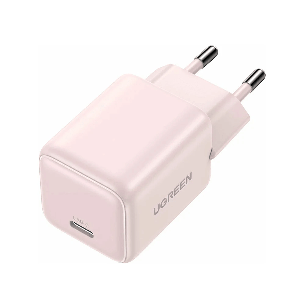 GaN Fast Charger UGREEN X512 (55556), 20W, Type-C, Pink