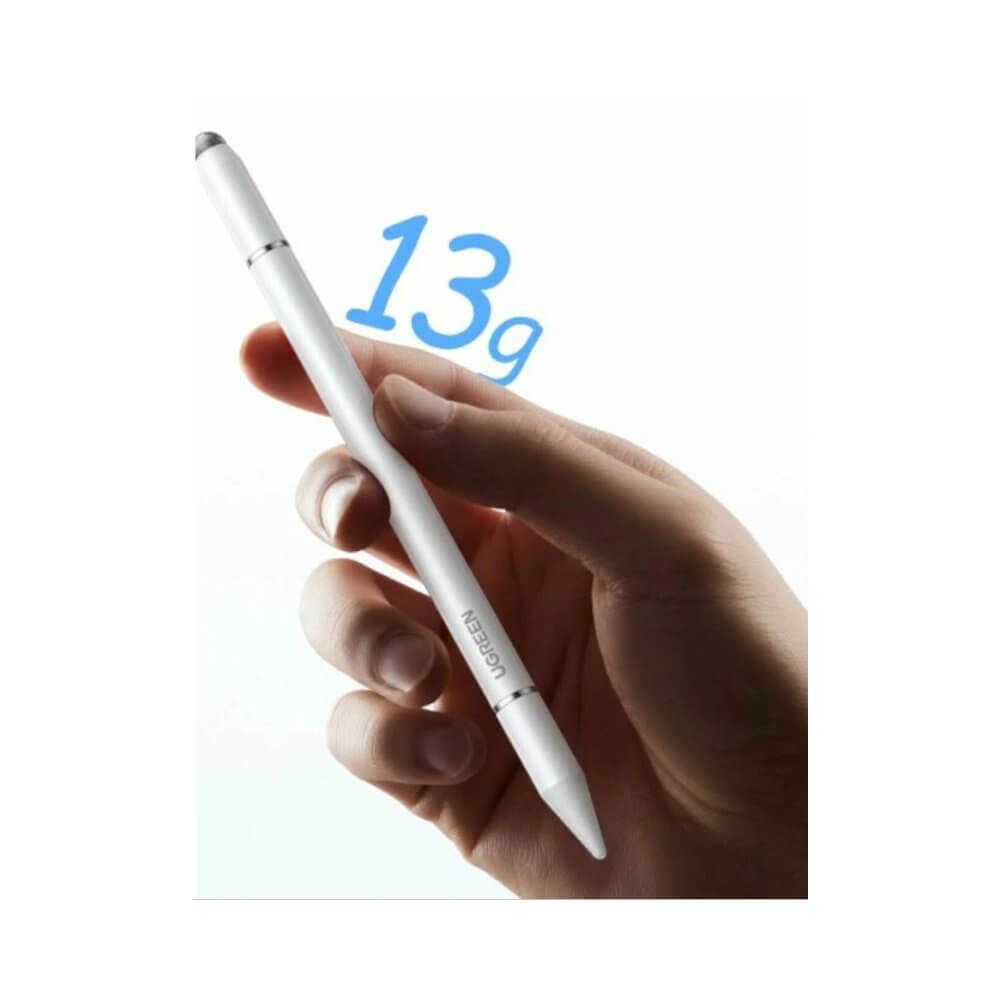 სტილუსი UGREEN LP952 (65854), 3-in-1 Magnetic Stylus Pen, White