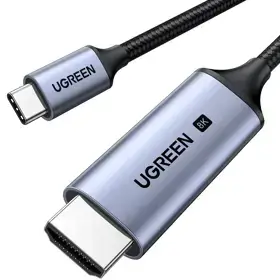 Type-C To HDMI 8K Cable UGREEN CM565 (35596), 1m, Grey