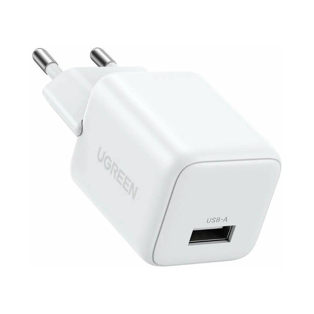 მობილურის დამტენი UGREEN X518 (75623), 18W, USB, GaN Fast Charger, White