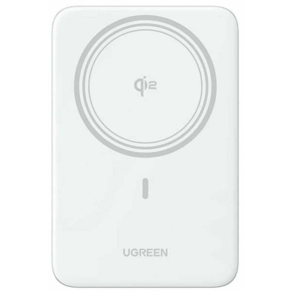 Magnetic Wireless Power Bank UGREEN PB580 (95931B), 5000mAh, Type-C, White