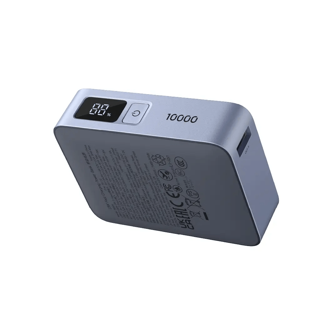 Fast Charging Power Bank With Type-C Cable UGREEN PB584 (75173B), 10000mAh, 33W, Type-C, USB, Blue