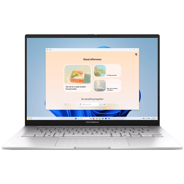 Notebook Asus UX3405CA-ST799W ZenBook 14, 14", Ultra 9-285H, 32GB, 1TB SSD, Integrated, W11H, Silver