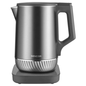ელექტრო ჩაიდანი Sencor SWK 0850GY, 1800W, 1.7L, Electric Kettle, Silver
