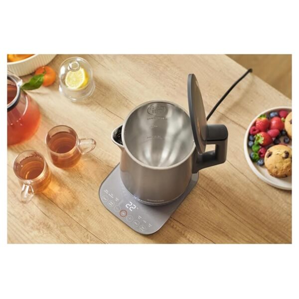 ელექტრო ჩაიდანი Sencor SWK 0850GY, 1800W, 1.7L, Electric Kettle, Silver