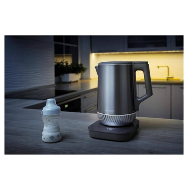 ელექტრო ჩაიდანი Sencor SWK 0850GY, 1800W, 1.7L, Electric Kettle, Silver