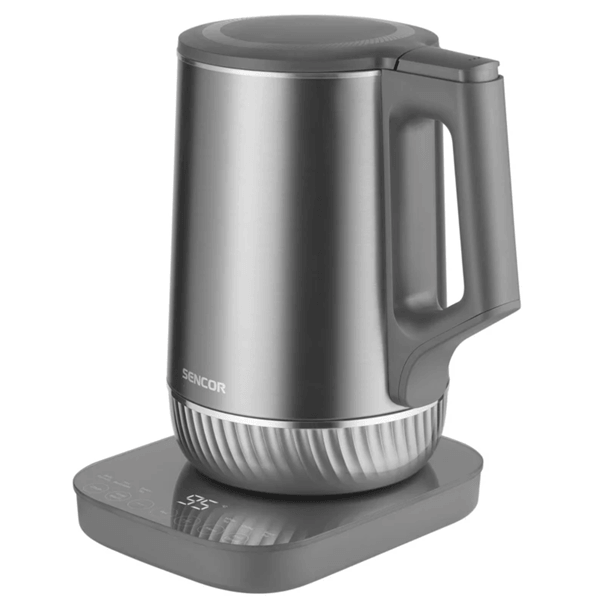 ელექტრო ჩაიდანი Sencor SWK 0850GY, 1800W, 1.7L, Electric Kettle, Silver