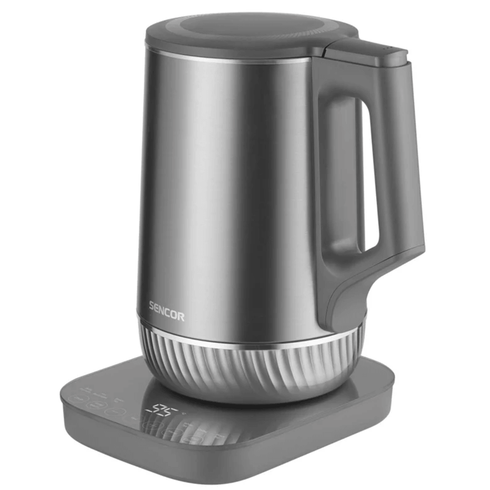 ელექტრო ჩაიდანი Sencor SWK 0850GY, 1800W, 1.7L, Electric Kettle, Silver