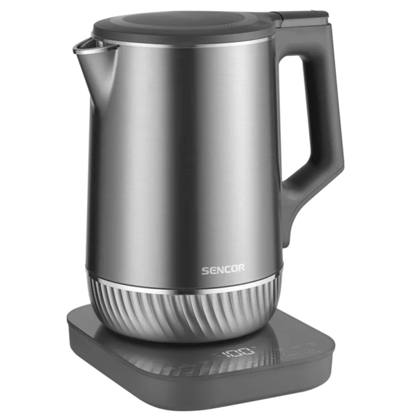 ელექტრო ჩაიდანი Sencor SWK 0850GY, 1800W, 1.7L, Electric Kettle, Silver