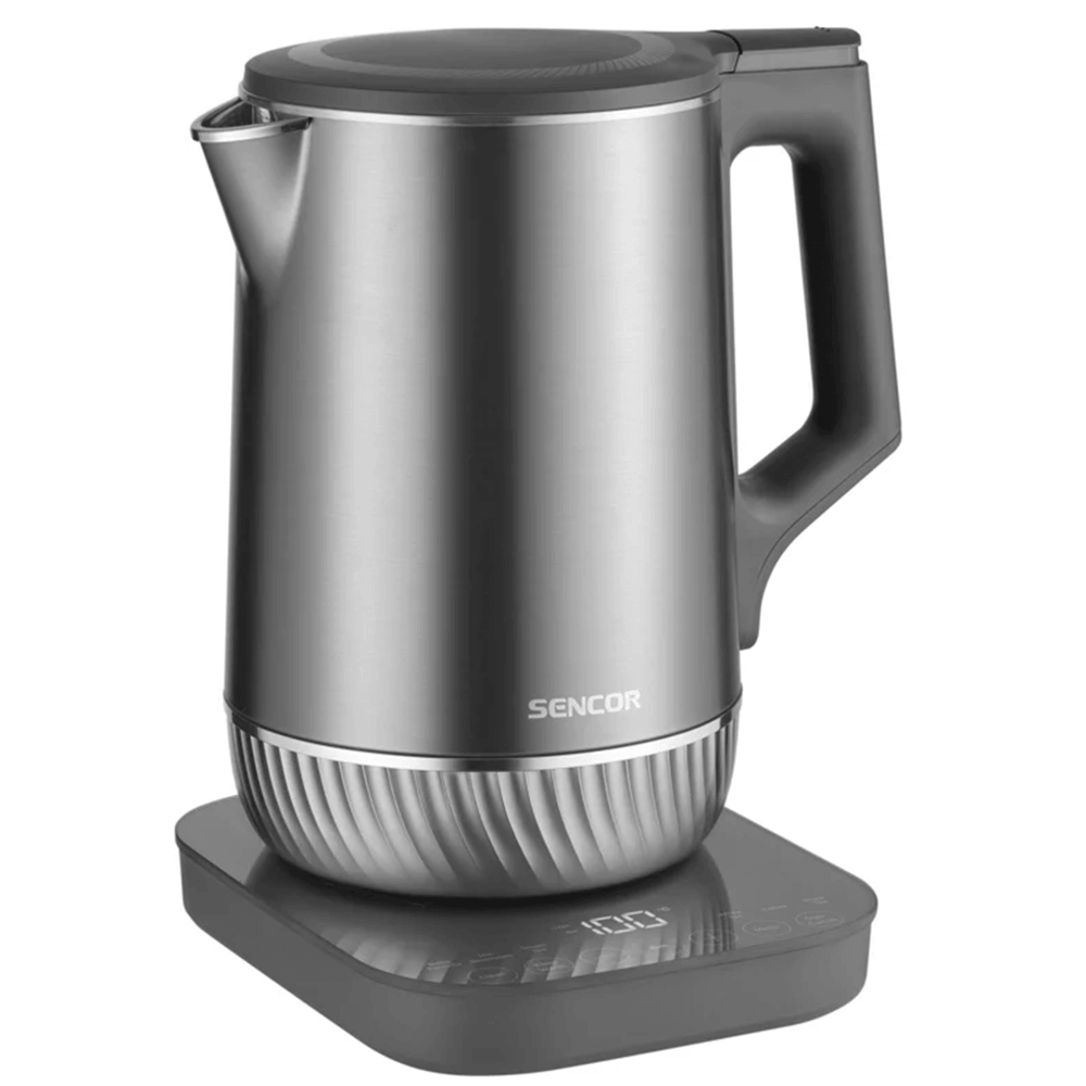 Electric Kettle Sencor SWK 0850GY, 1800W, 1.7L, Silver